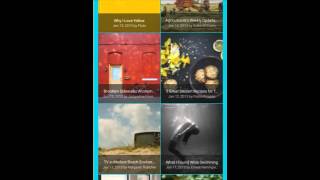 Celebrity Material Design for RSS Feed Reader App by Paul F.J. Aranas Wealth