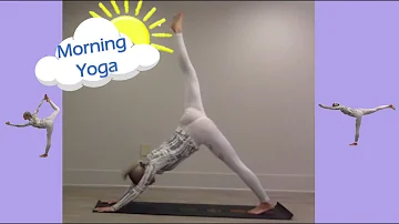10 minute ADVANCED YOGA FLOW for strength & flexibility
