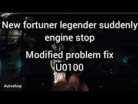 New fortuner legender problem can communication u0100 | Suddenly engine stop @armanfaiz