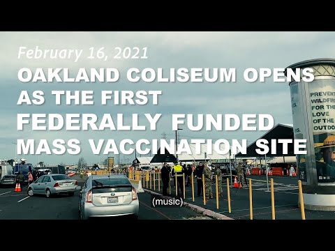 Oakland is the First Federally Funded Mass Vaccination Site - Find out More...
