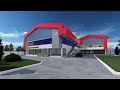 Proses 3d Sport Center (GYM, Futsal Batminton, Cafe, Minimarket)