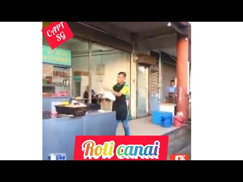 Roti Canai MALAYSIA|| Powerfull skill|| watched it!!! FLYING BREAD ~~~~