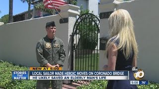 Local sailor made heroic moves on Coronado Bridge