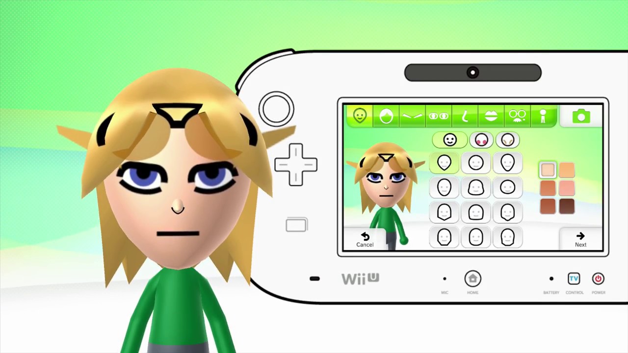 Mii Maker How to make Link Mii Free Tutorial Walkthrough The Legend Of