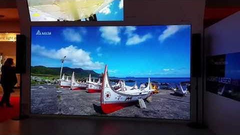 Delta’s cutting-edge display & monitoring solutions are dazzling visitors at ISE 2018.