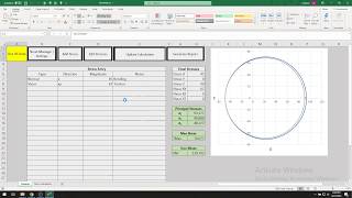 Automatic 3D Mohr's Circle / Stress Transformation Calculator (Excel VBA)