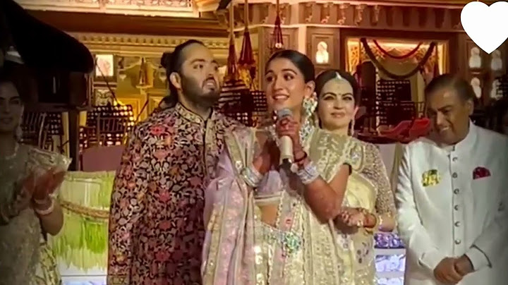 Radhika Merchant FIRST Speech With Anant Ambani, Nita-Mukesh Ambani after Marriage