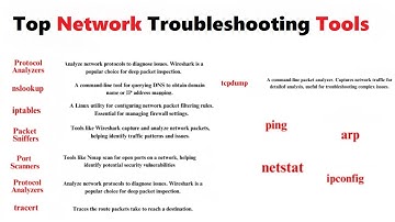 Top Network Troubleshooting Tools Explained
