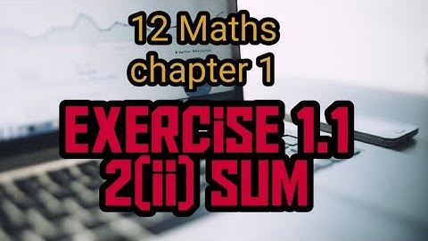 12 maths - volume 1 - Applications of matrices and Determinats-Exercise1.1- 2(ii) sum