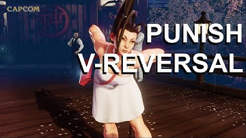 How to punish V Reversal on Reaction - Street Fighter V Tutorial