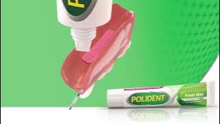 Polident Adhesive - Perekat Gigi Palsu 15s