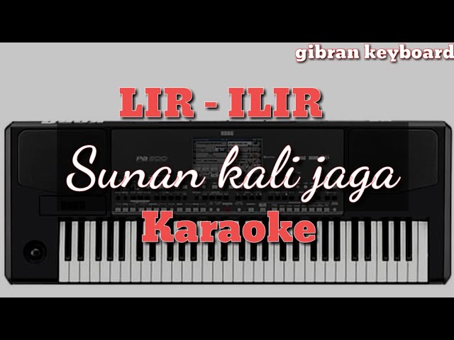 LIR - ILIR Karaoke/tanpa vokal + Lirik ( Sunan Kalijaga ) class=