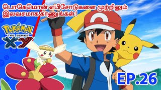 Pokémon the Series: XY எபிசோட் 26 | To Find A Fairy Flower! | Pokémon Asia Official (Tamil)