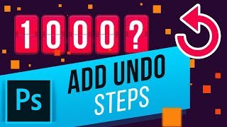 Increase the Number of Undo Steps in Photoshop @howtechgraphics