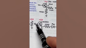 4th NPN BJT Emitter Follower LED Load Trimpot 5V #diy #howto #electronics