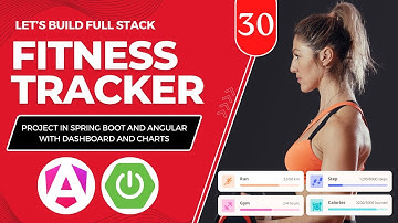 Showing Fitness Stats on Dashboard in Angular | Fitness Tracker Project | Spring Boot & Angular |#30