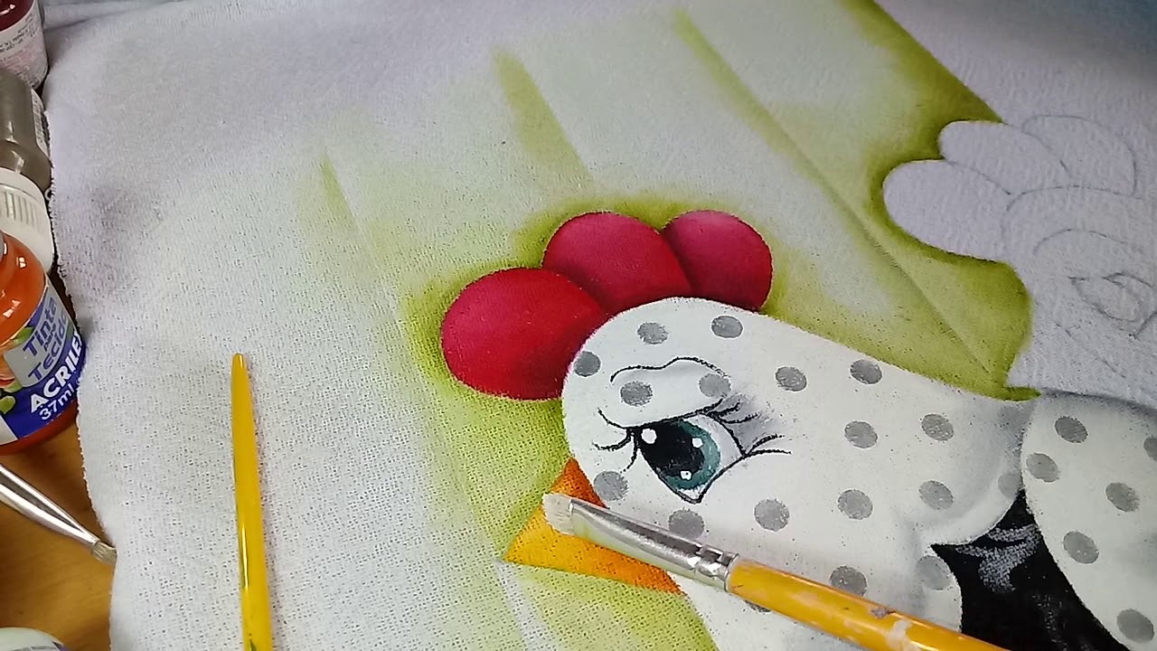 Como pintar galinha ? Amo pintar galinha 🐔.