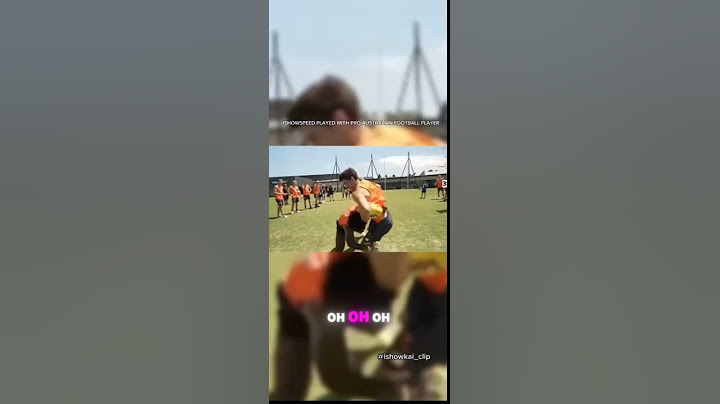 Ishowspeed played with pro Australian football player and he destroyed them