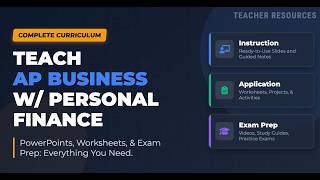 Everything You Need to Teach AP Business with Personal Finance