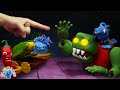 Zombies on The Lawn - Clay Mixer Stop Motion Animation