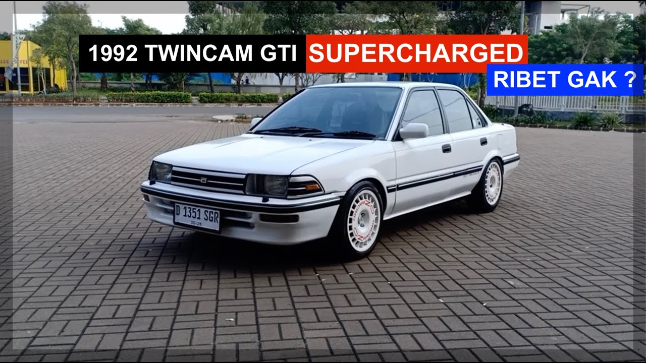 TOYOTA TWINCAM GTI 1991 SUPERCHARGED | PART 1