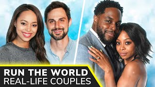 RUN THE WORLD Real-Life Couples ❤️ Amber Stevens West, Bresha Webb, Corbin Reid, Tika Sumpter & more