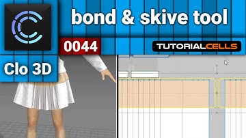 0044. bond & skive tool in clo3D