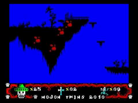 ZX Spectrum: Zombie Calavera Prologue (versión no oficial) (Mojon Twins, 2010)