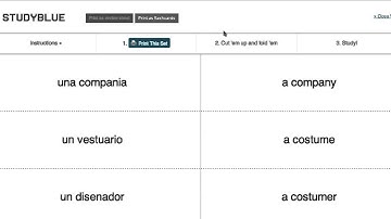 StudyBlue Tutorials - Printing Study Materials