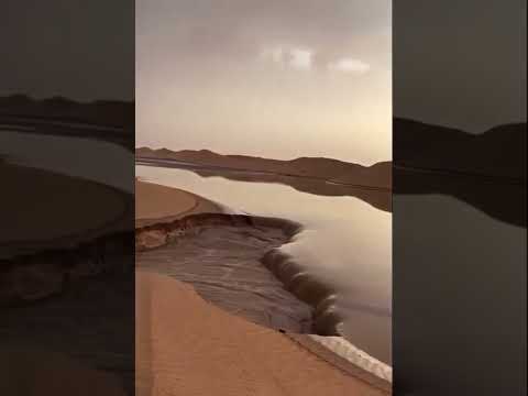 سيول من المياه في صحاري الربع الخالي