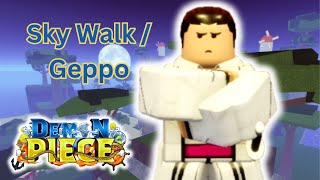 How To Get Sky Walk / Geppo? | Roblox Fruit Seas