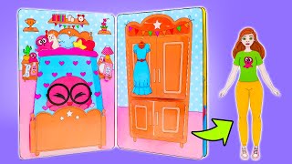 Paper Doll Dream House Building A Miniature Mansion In An Album