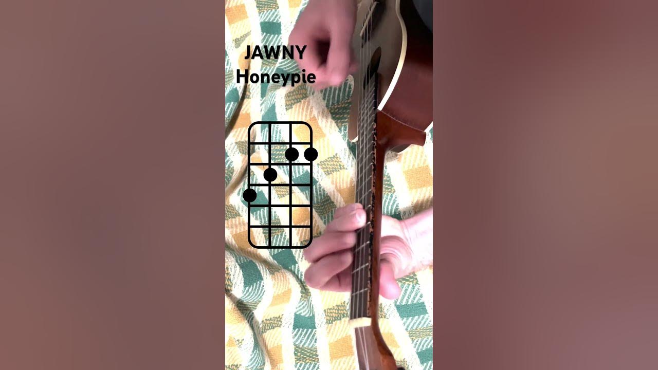 JAWNY - Honeypie // Ukulele Chords 🎶 #jazz #jawny #honeypie #ukulele #funk