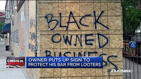 How this black business owner is responding to protests and unrest