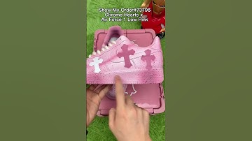 Thumbnail of Chrome Hearts x Air Force 1 Low Pink#sneaker#sneakers#shoes#sports#trending#viral #unboxing#foryou