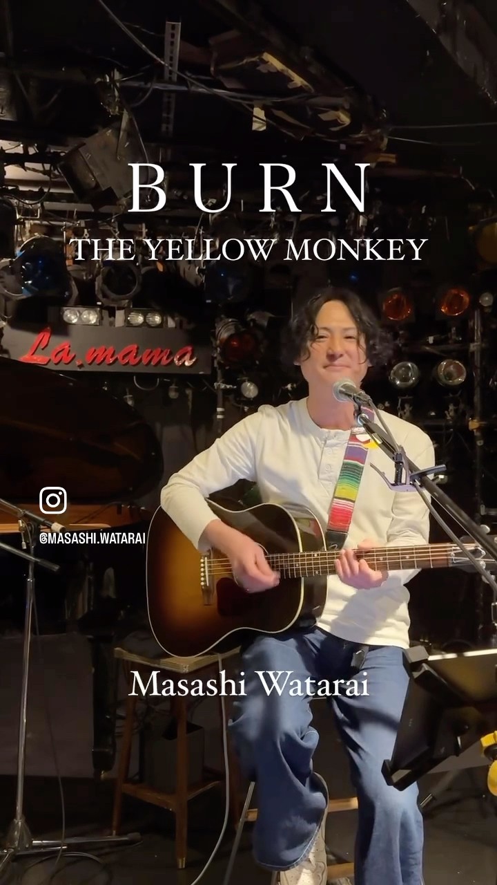 BURN / #theyellowmonkey #渡會将士 #わたらいまさし #shorts #歌って