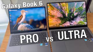 Samsung Galaxy Book 6 Pro vs Ultra (Quick Comparison)