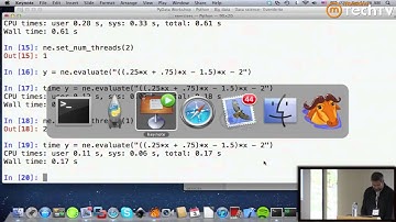 PyData Workshop  Boosting NumPy with Numbexpr and Cython