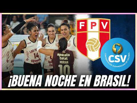 ¡LA U SORPRENDE EN BRASIL! ¿FIVB RESPONDE A CENAIDA? TODO SOBRE EL SUDAMERICANO U19
