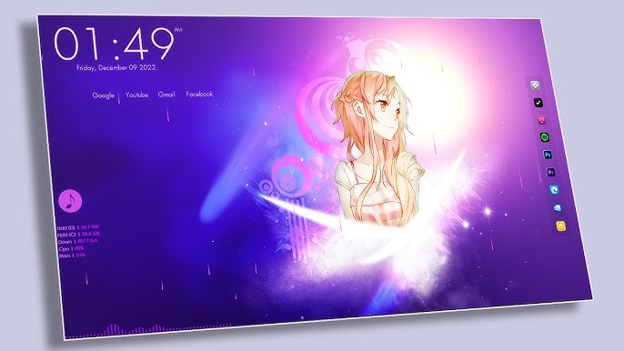 AoAnimeskin Theme Anime Windows