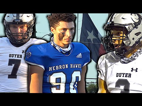 #4 Team in Texas Guyer High vs Hebron 🔥Texas HSFB 🔥 High Scoring, Action Packed Highlight Mix
