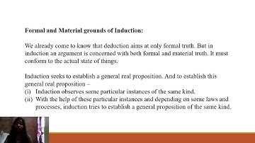 Grounds of Induction