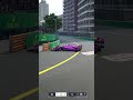 CHUNG CRASHING ON THE LAST RACE OF THE SERIES!🏎️💨F1 Manager 24 Femme Power EP125 Monaco GP #shorts