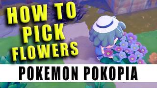 How to Pick Flowers in Pokemon Pokopia - How to Get Wildflowers in Pokemon