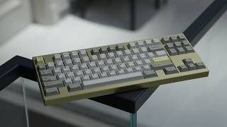 Geonworks F1-8X V2 (GMK Classic Beige|HG Black)Typing Sound