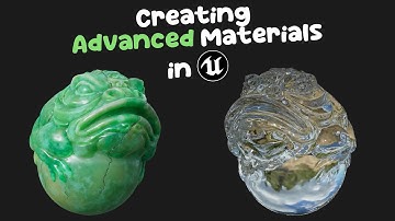 Advanced Materials in Unreal Engine 5 | Realtime Subsurface Scattering (SSS) and Glass Shader