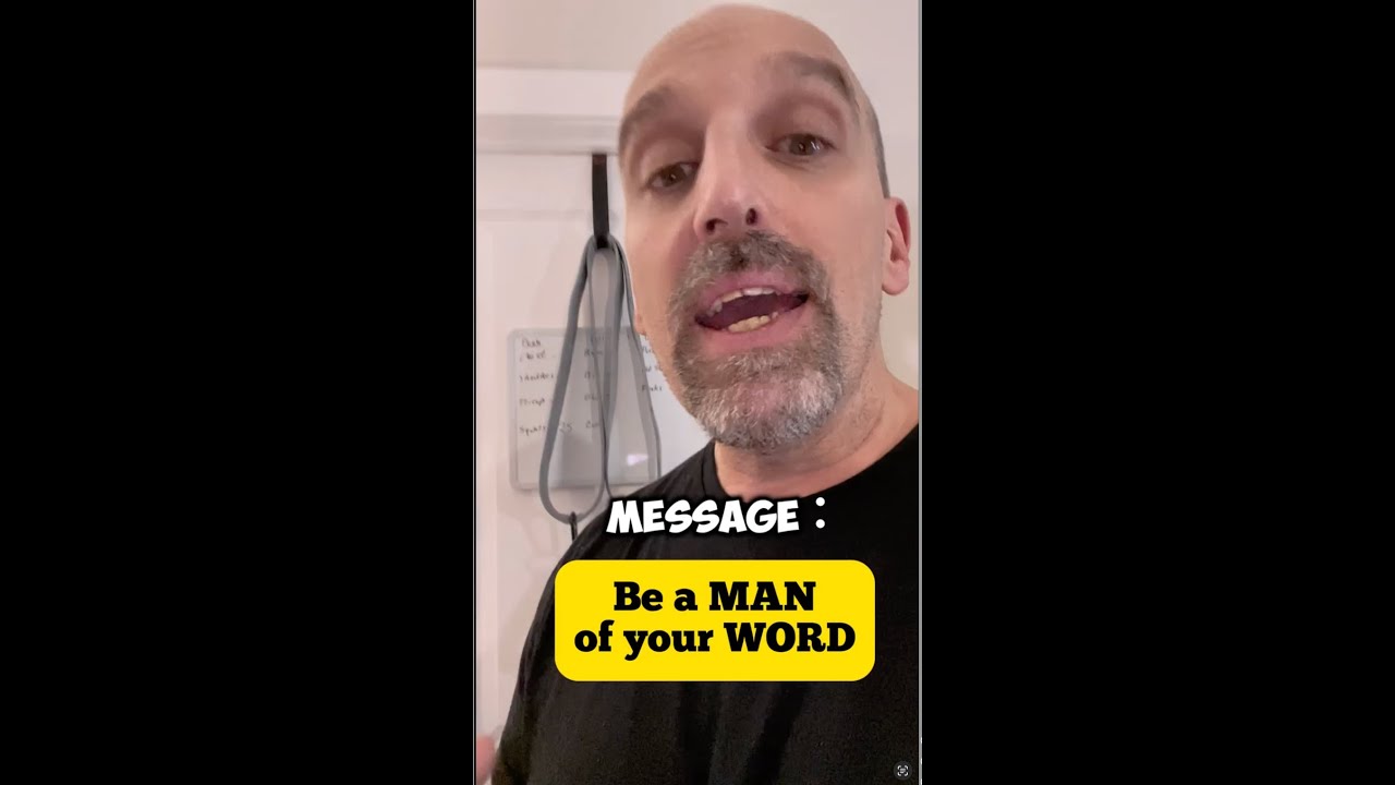 Man Law: Give Respect, Get Respect. Most of us learn this one the hard way. 