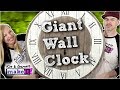 How to Make A Giant Rustic Wall Clock