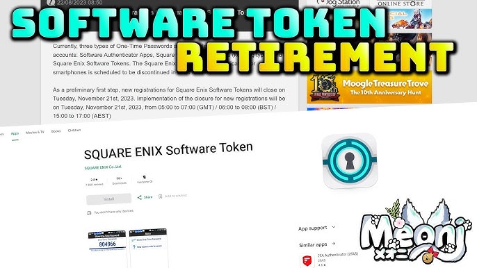 Hi everyone. Faced a problem with Software Token. : r/ffxiv