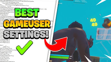 The *BEST* Game User Settings in Fortnite Chapter 3! 🔧 (Boost FPS & Lower Input Delay)